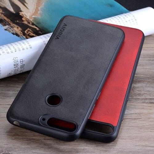 For huawei honor 7a case 5.7" Luxury Vintage Leather cover skin phone Case for Huawei y6 prime 2018 honor 7a pro funda coque