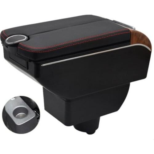 For New Geely MK gc6 armrest box Double doors open 7USB Centre Console Storage Box Arm Rest