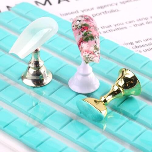 Adhesive Glue Fixing Clay For Flase Nails Tips Nail Art Display Non-trace Sticky Plasticine DIY Practice Pro ManicureTool BE1783