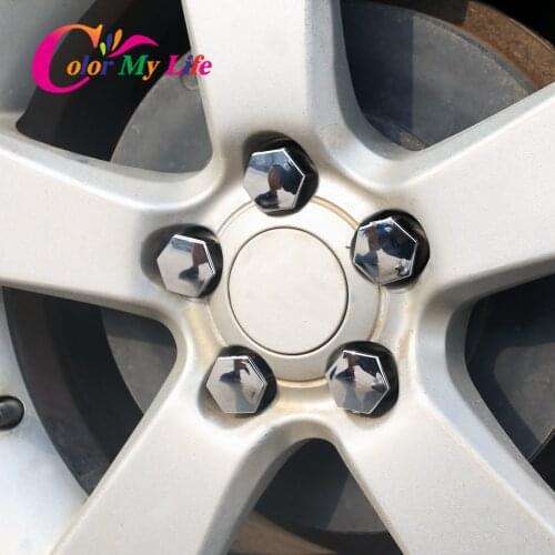 Color My Life 20Pcs/Set Car Wheel Nuts Covers For Chevrolet Cruze Sedan Hatchback 2009 - 2015 Malibu Trax 2012 - 2017