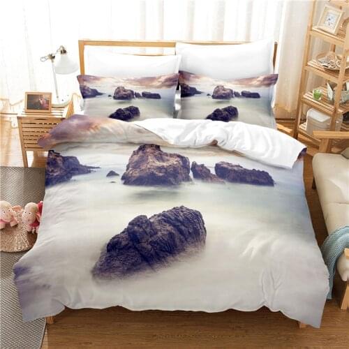 Sea Wave Bedding Set For Bedroom Soft Bedspreads For Bed Home Comefortable Duvet Cover Quality Quilt Cover And Pillowcase