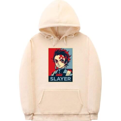 Demon Slayer Anime Cosplay Cartoons Printing Graphic Korean Kpop Street Style Harajuku Pullover Sweatshirt Unisex Costume