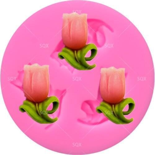 Mini Carnation Flower Chocolate Cake Baking Molds,Moule Silicone,Cake Decorating Tools Pastry Tools Kitchen Accessories SQ15117