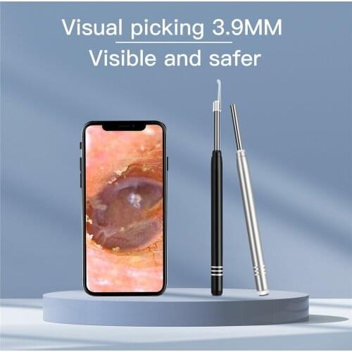 New Multifunctional Ear Cleaning Tool HD Visual Ear Spoon Earpick with Mini Camera Pen Ear Care In-ear Cleaning Endoscope