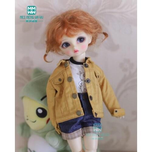 Clothes for doll fits 28cm-30cm 1/6 BJD YOSD Toys Spherical joint doll Fashion jacket, jeans
