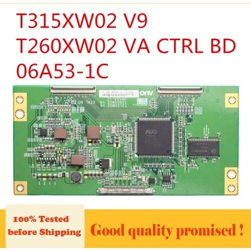 Tcon Board T315XW02 V9 T260XW02 VA CTRL BD 06A53-1C Professional Test Board Free Shipping T315XW02 V9 T260XW02 VA 06A53 1C