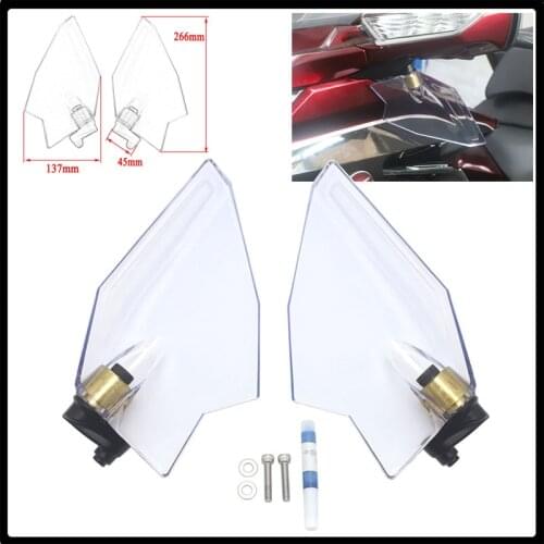 Motorcycle adjustable upper air deflector for Honda Goldwing 1800 F6B GL1800 2018 2019 2020 motorcycle accessories