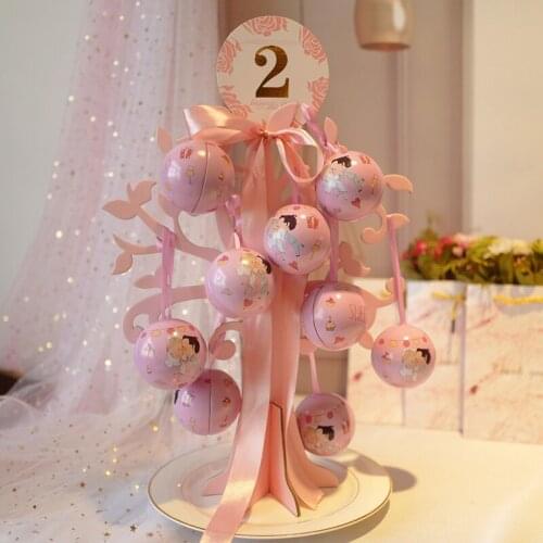 Wedding Love Tree Ball Candy Box Starry Sky Chocolate Gift Case Lovely Wedding Candies Trees Party Wedding Christmas Accessoires