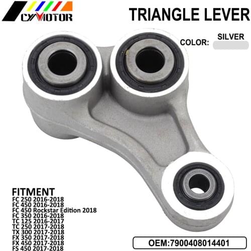 Motorcycle Triangle Lever Rear Shock Linkage For KTM SX SXF XC XCF 125 150 250 300 350 450 Husqvarna FC TC TX FX FS Dirt Bike