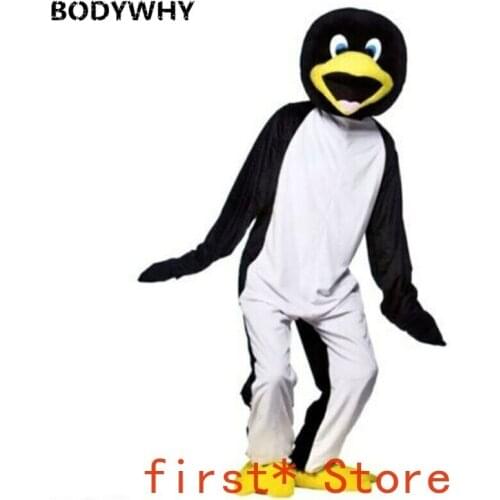 Penguin Mascot Costume Suit Cosplay Party Game Dress Outfit Advertising Adult Hot Interesting Funny Cartoon Character Clothing