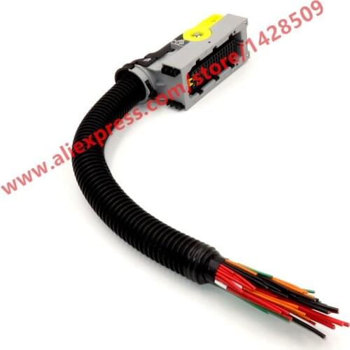 62 Pin Automotive Truck Pump Computer Board Socket Wiring Harness Connector For R01R02 Monomer Pump