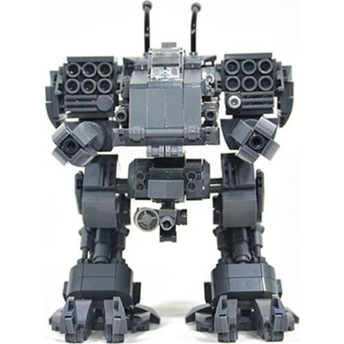 628Pcs MOC Mecha Model Assembly Mecha Bricks Toy DIY Building Block Stem Toy