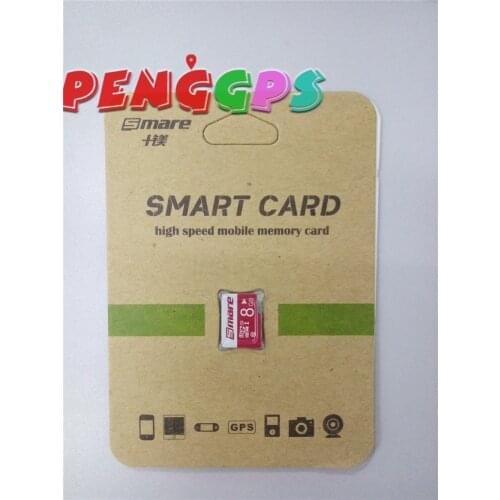 Car Radio GPS DVD player dedicated map card TF card 8G for Europe Asia South America North America and other countries