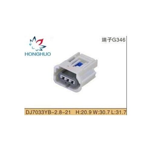 Freeshipping 10 pcs sealed 2.8 series electric automotive wire harness connector