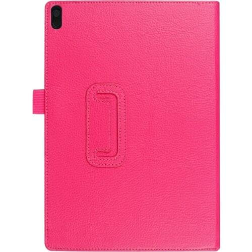 Litchi PU Leather Case Stand Cover for Lenovo Tab 4 10 Plus TB-X304F TB-X304N TB-X304 TB-X704F TB-X704N 10.1 TB-X704 Stylus Pen