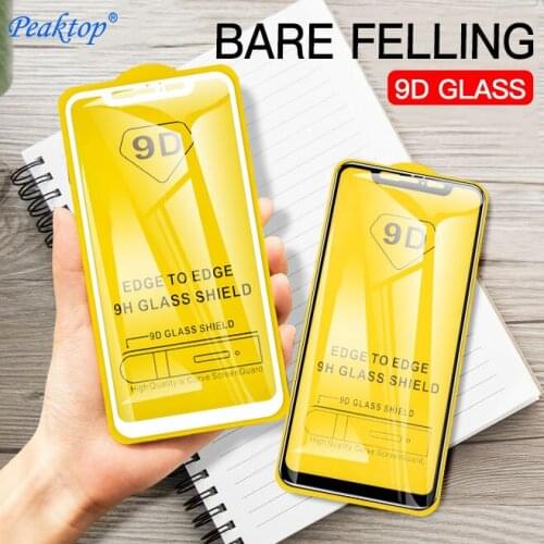9D Curved Full Glue Tempered Glass Film For Xiaomi Redmi Note 5 6 Pro 5A Prime 4 4X Screen Protector Cover Film Ecran Protection