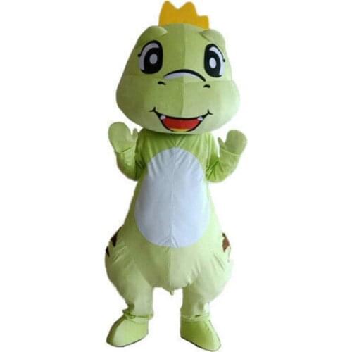 New Happy Carnival Mascot Halloween Dinosaur Cosplay Performance Costume Adult Use Birthday Party Advertising Parade Set