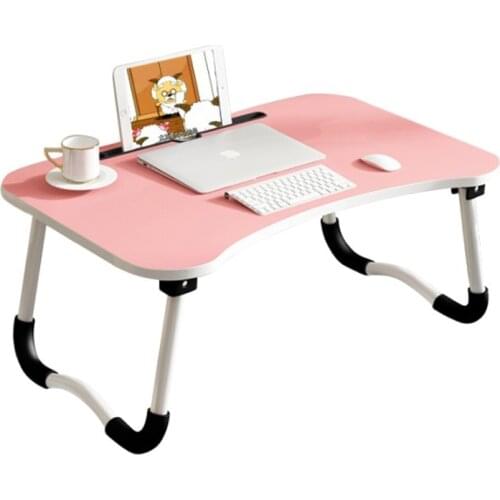 Bed Small Table Foldable Notebook Computer Lazy Desk Student Dormitory Learning Desk Dormitory Artifacts