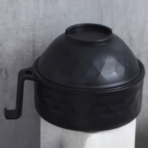 Kitchen Utensils Soild Color Instant Noodle Bowl Bamboo Fiber Drained Soup Dry Noodle Bowl Tableware Set