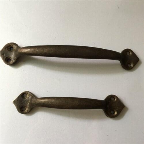 Brass Drawer Handle,Vintage Wooden Box Handle,Cabinet Handle