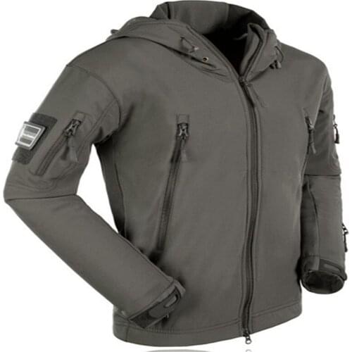 Mens Waterproof Military Tactical Jacket Men Warm Windbreaker Bomber Jacket Camouflage Hooded Coat US Army chaqueta hombre