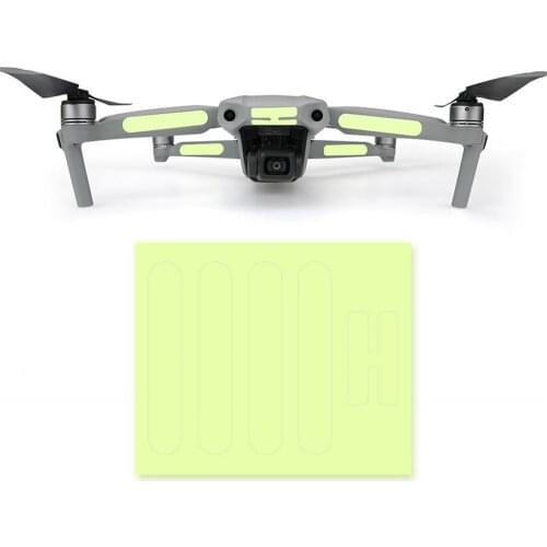 2PCS Night Luminous Stickers Noctilucent Decoration Decals for DJI Mavic Air 2 /Mavic Pro/ Mavic Air RC Drone Arm Accessories