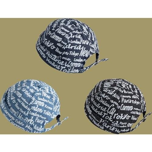 2021 New Fashion Men and Women Easy Printing Couple Hip-hop Skullcap Beanie Hat Cap Adjustable Retro Vintage Cap Gorro