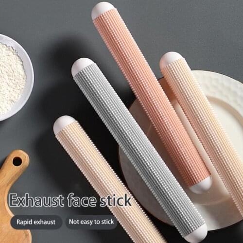 2021 New Plastic Non-stick Rolling Pin Fondant Cake Dough Roller No Handle Rolling Kit For Baking Kitchen Tool Rolling Pins
