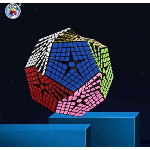 Genuine Sengso Megaminxed 8x8 Magic Cube 12 Sided Dodecahedron Stickerless Speed Cube Professional Educational Twist Toys Cubo
