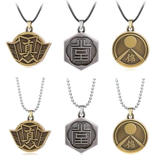Japanese Game Yakuza Kiwami Necklaces Kazuma Kiryu Pendant Choker Necklace Men Women Cosplay Jewelry Gifts
