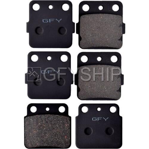 For ARCTIC CAT ATV 400DVX Sport 2004 -2008 400DVX TS Sport 2006 2007 400 DVX Motorcycle Front Rear Brake Pads Brake Disks