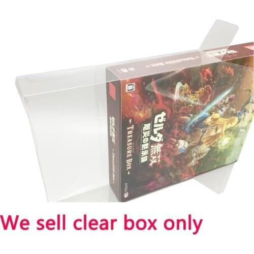 Clear box For Switch NS Zelda Warriors Limited Edition Exclusive Transparent Collection display Game Box