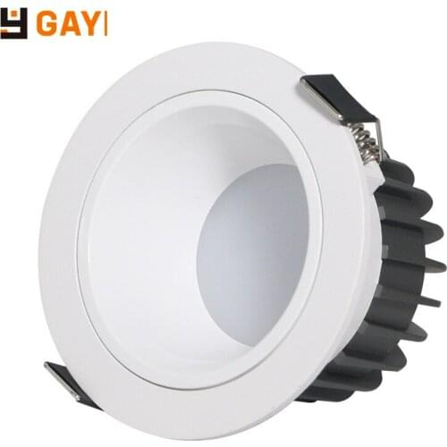 HOT LED Downlight Anti-fog and Moisture-proofWaterproof IP65 Hotel House Embedded COB Anti-glare Spotlight for Bathroom Toilet