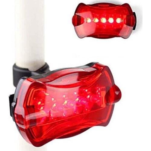 LED Waterproof Bicycle Tail Light Taillight for Bicycle Reflector Rear Lights Bike Accessories Creative Bike Seat Safety Light