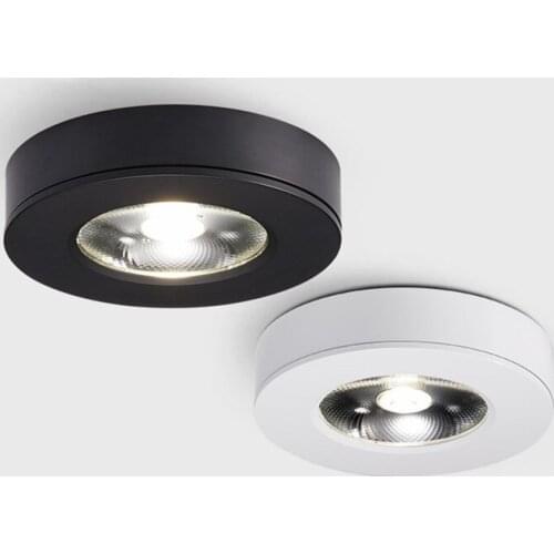 Spotlight surface mount 5W 7W 10W LED downlight ceiling ultra-thin without driver cob led spotlight 220V indoor ceiling light