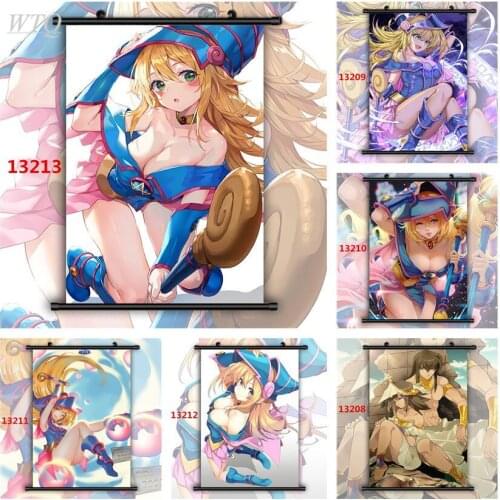Yu-Gi-Oh Duel Monsters Dark Magician Girl HD Print Anime Posters Canvas Painting Wall Decor Posters Wall Art Picture Home Decor