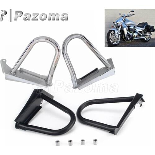 Motorycle 1 1/4" Engine Guard Frame Bar L & R Steel Crash Bumper Highway Protection Bars for Suzuki Boulevard M109R M 109R 06-14