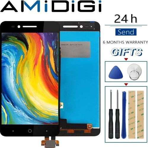 For ZTE Blade A610 A610C LCD Display Touch Screen Digitizer Assembly For ZTE Voyage 4 Blade A610C BA610 Screen LCD Free Tools