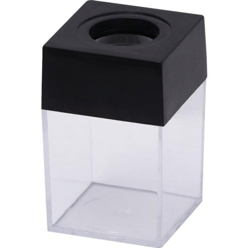 1PC Magnetic Desktop Paper Clip Storage Box Paper Clip Holder Dispenser for Office Book Room Home