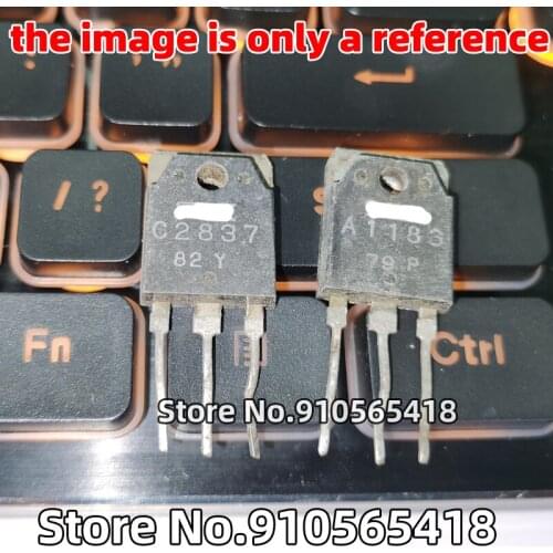 10PCS (5PCS A1186 +5PCS C2837 ) 2SA1186 2SC2837 TO-3P Disassembling machine power amplifier tube