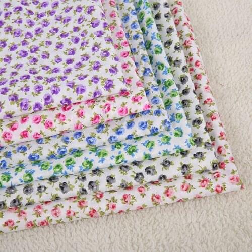 100*150cm Peony Printed Floral Fabric DIY Handmade Sewing Material Home Decoration Upholstery Fabric By Meter