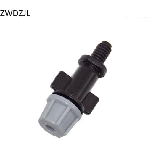 Automatic irrigation Atomizing nozzle Threaded connector PE hose gray sprinkler misting system adapter 12pcs