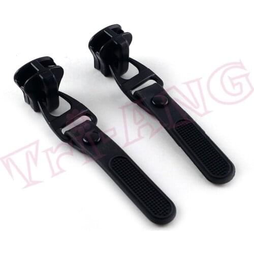 20pcs/lot, Quality All Black 8# Resin Zipper Sliders, Unique Black Zipper Pull for Resin Zipper