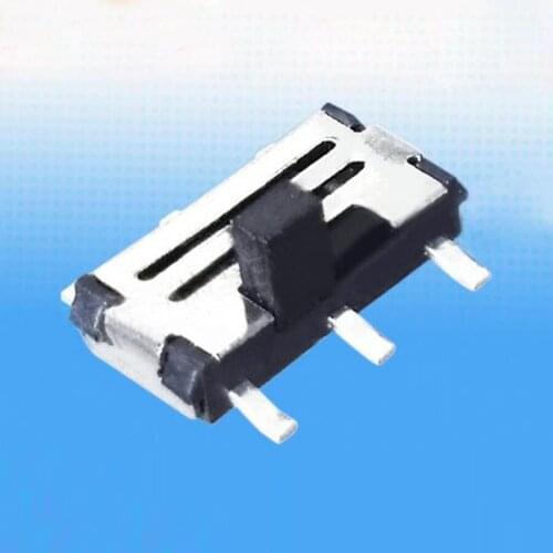 50pcs MSS-22C02(2P2T) slide switch 2 gears 6 pins switches mounting slide button wholesale price