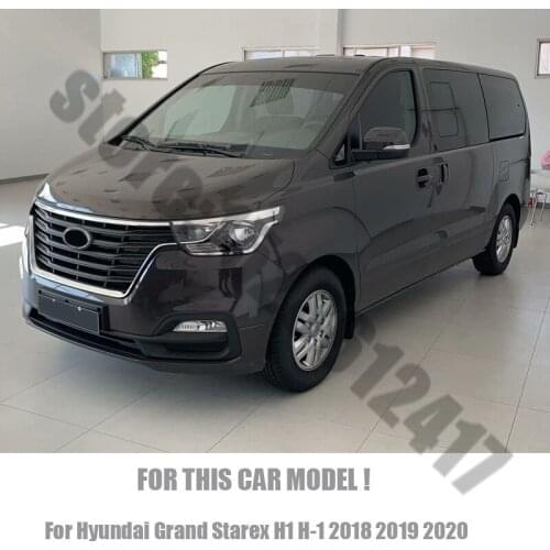 ABS Chrome Rear headlight Lamp Cover For Hyundai Grand Starex H-1 i800 2019-2020 Car Styling Acessories