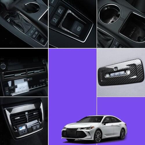 Central control Electronic handbrake Gear strip Central control outlet reading light Decorative For Toyota AVALON 2019 2020