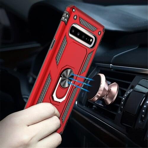 For Samsung Galaxy S10 Plus S9 S8 Plus Note 9 8 Case Magnet Ring Holder case For Samsung A6 A8 A7 A9 2018 J4 J6 Prime J3 J8 2018