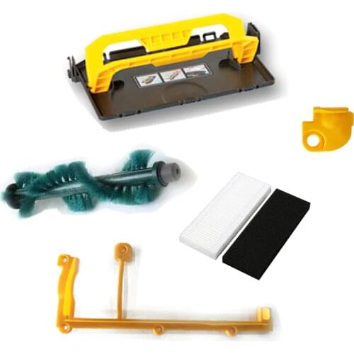 Robot Vacuum Cleaner Brush Filter Cover Mop plate for Ecovacs Deebot D66 D68 D77 D79 800 Series Robot Vacuum Cleaner Parts