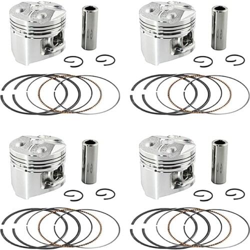 Motorcycle Engine Part Piston & Rings Kit For YAMAHA FZR250 FZ250 1HX FZR FZ 250