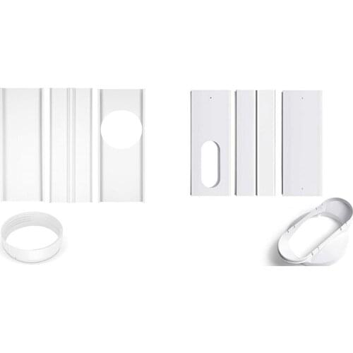 Air Conditioner Window Vent Kit, Windows Sliding Kit Plate For Portable AC Unit, Diameter Air Conditioner Exhaust Hose